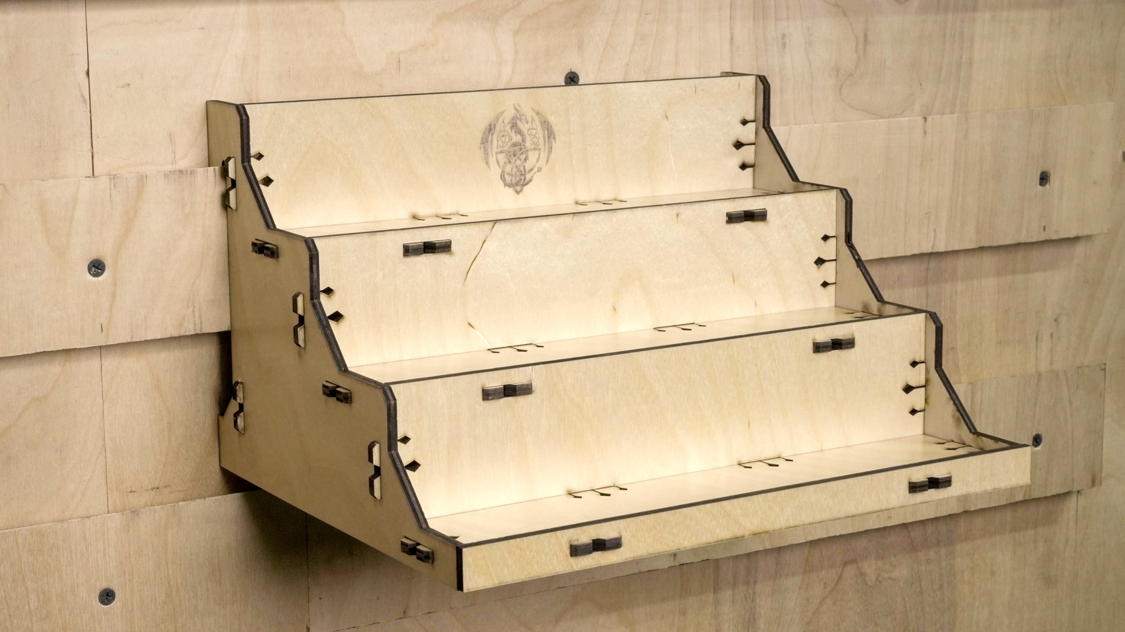 Compact 3 Tier Jar Organizer