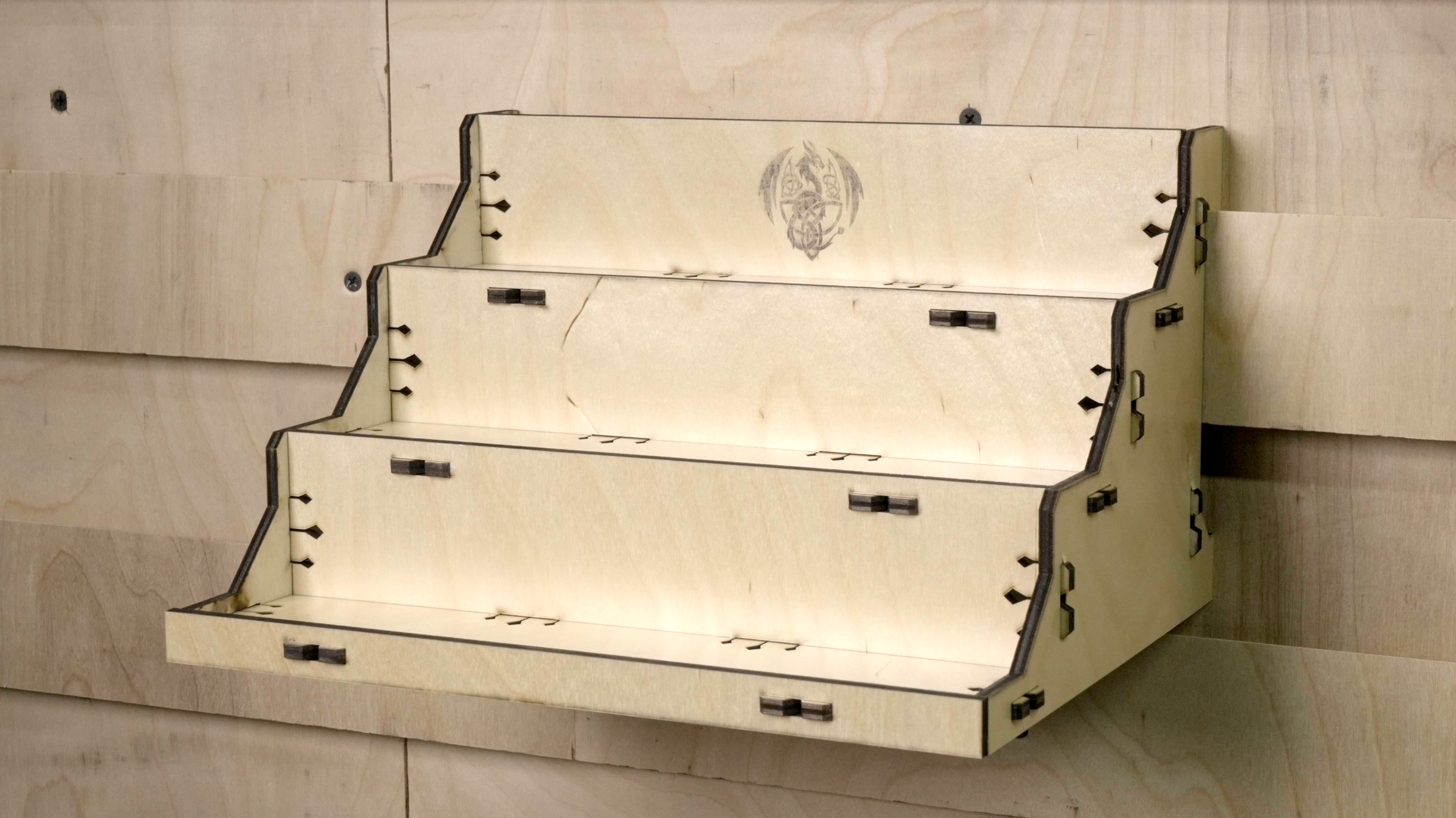 Compact 3 Tier Jar Organizer