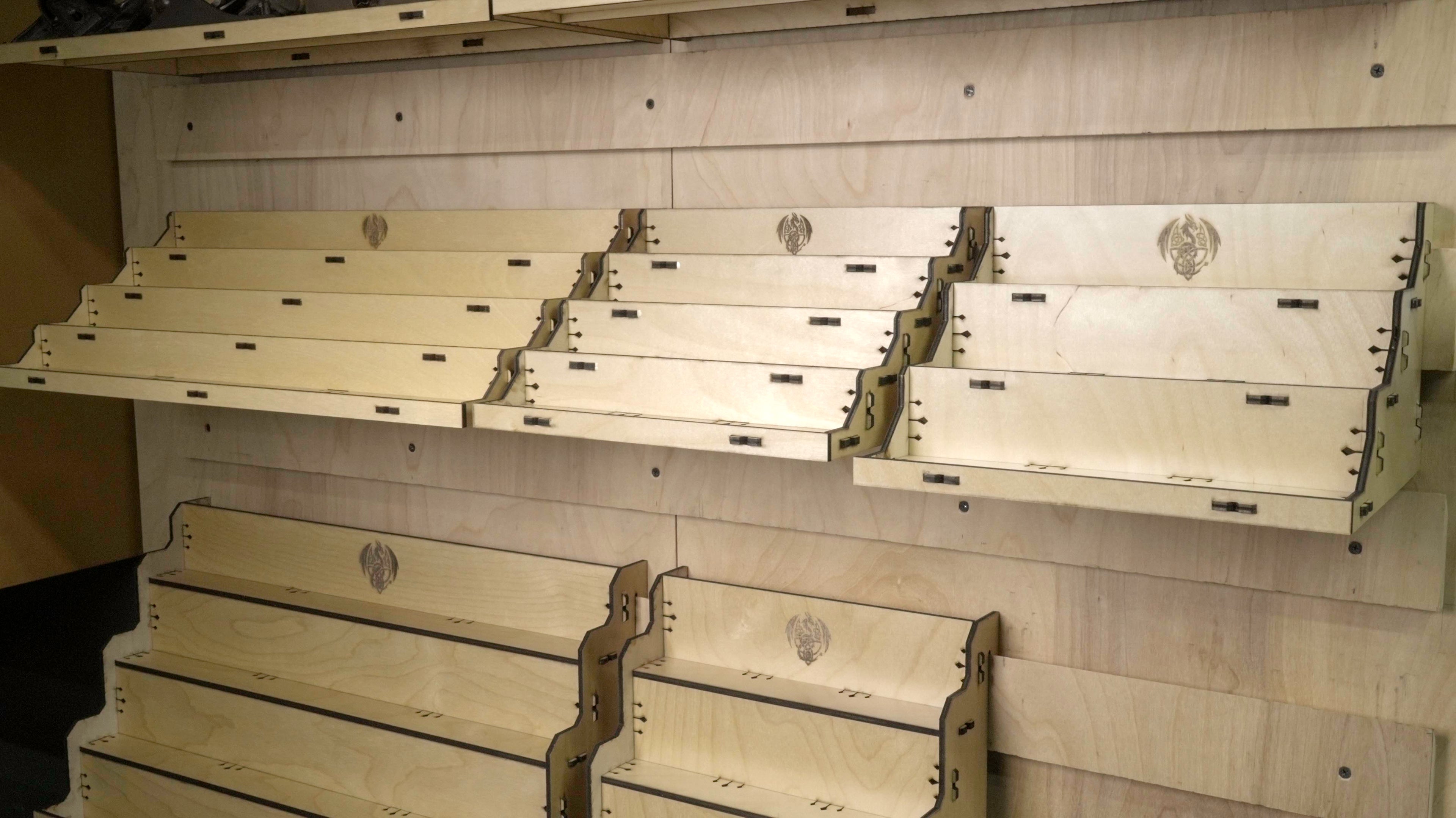 Compact 4 Tier Jar Organizer