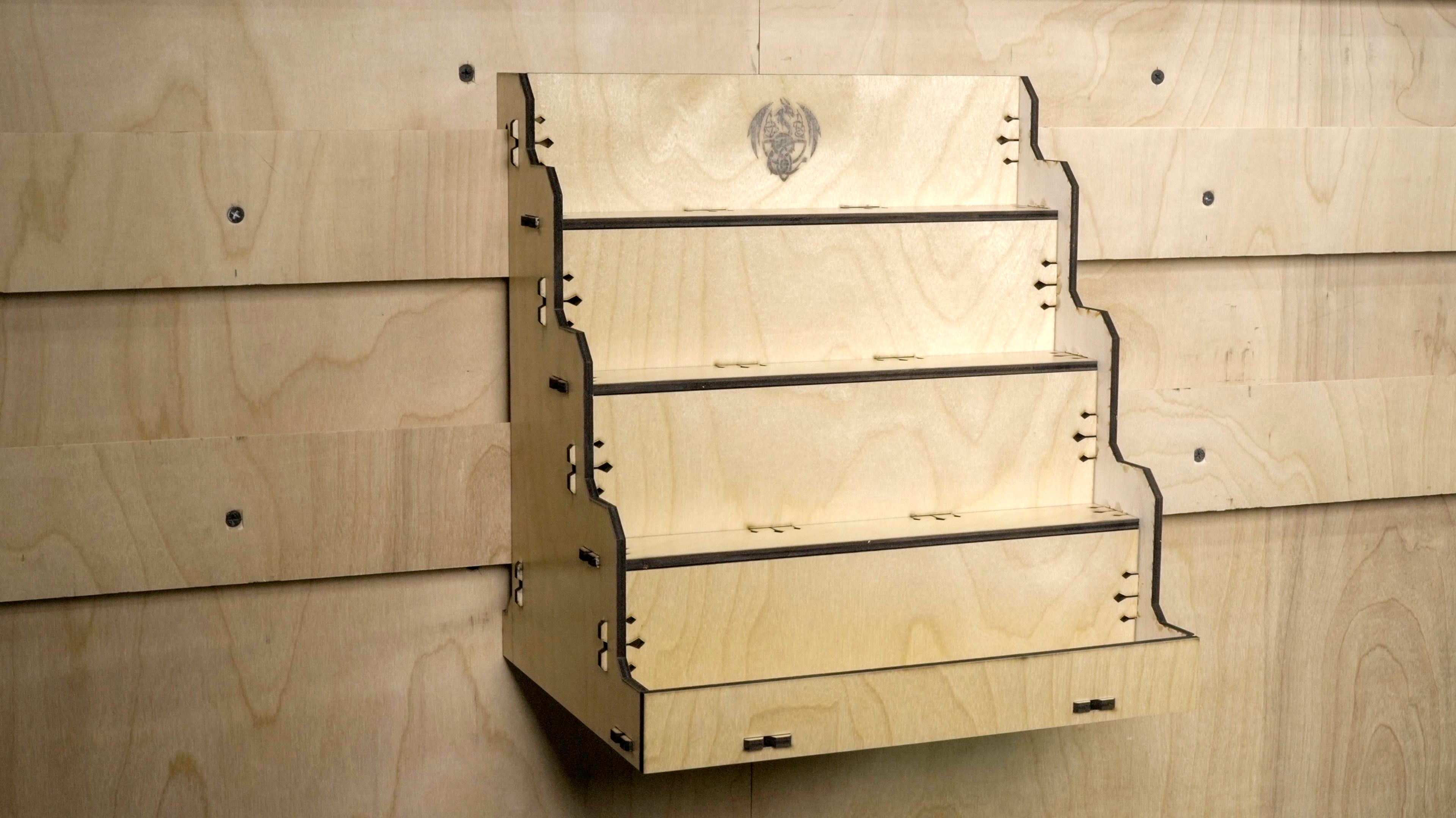 Compact 4 Tier Bottle Organizer