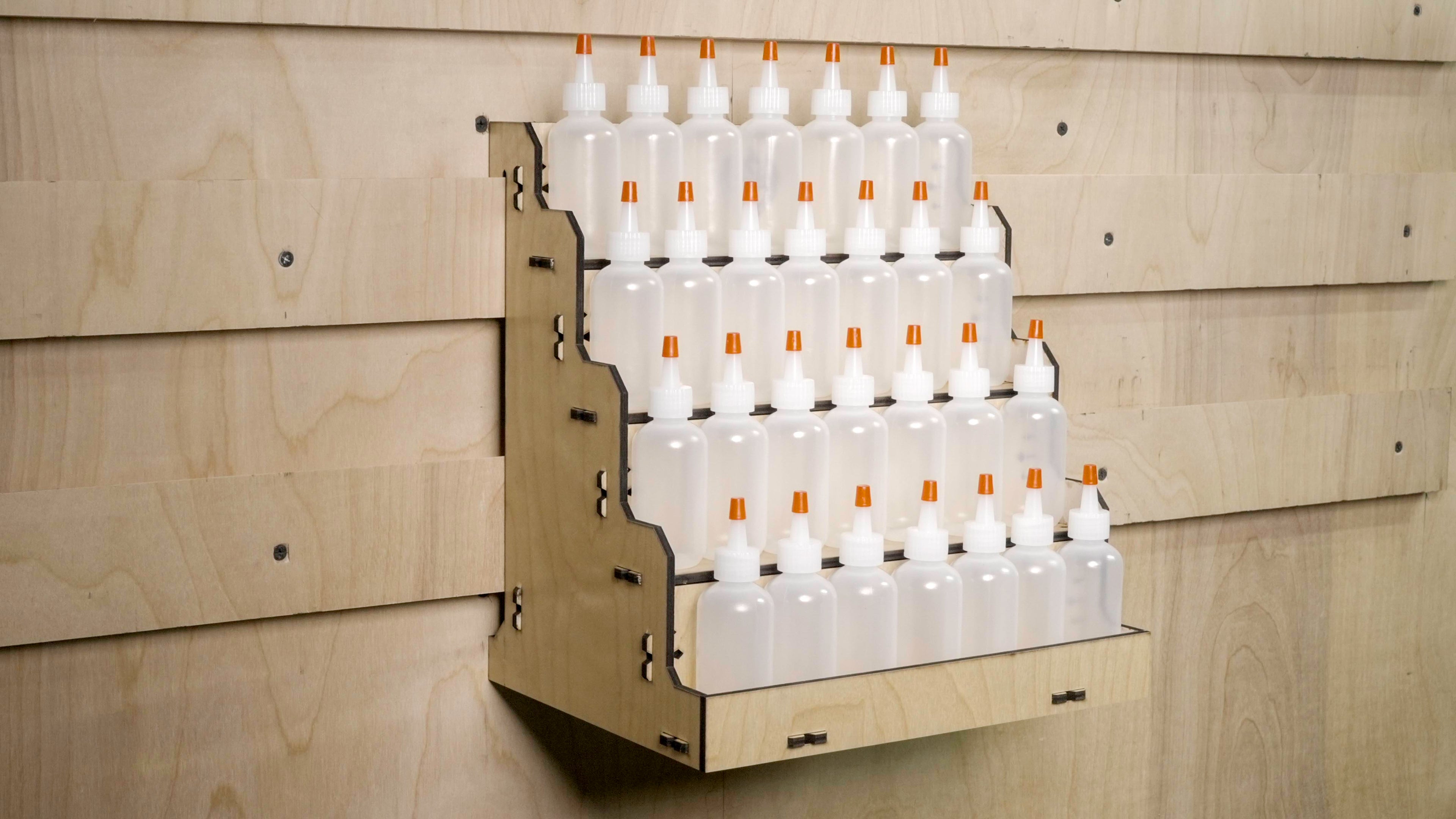 Compact 4 Tier Bottle Organizer