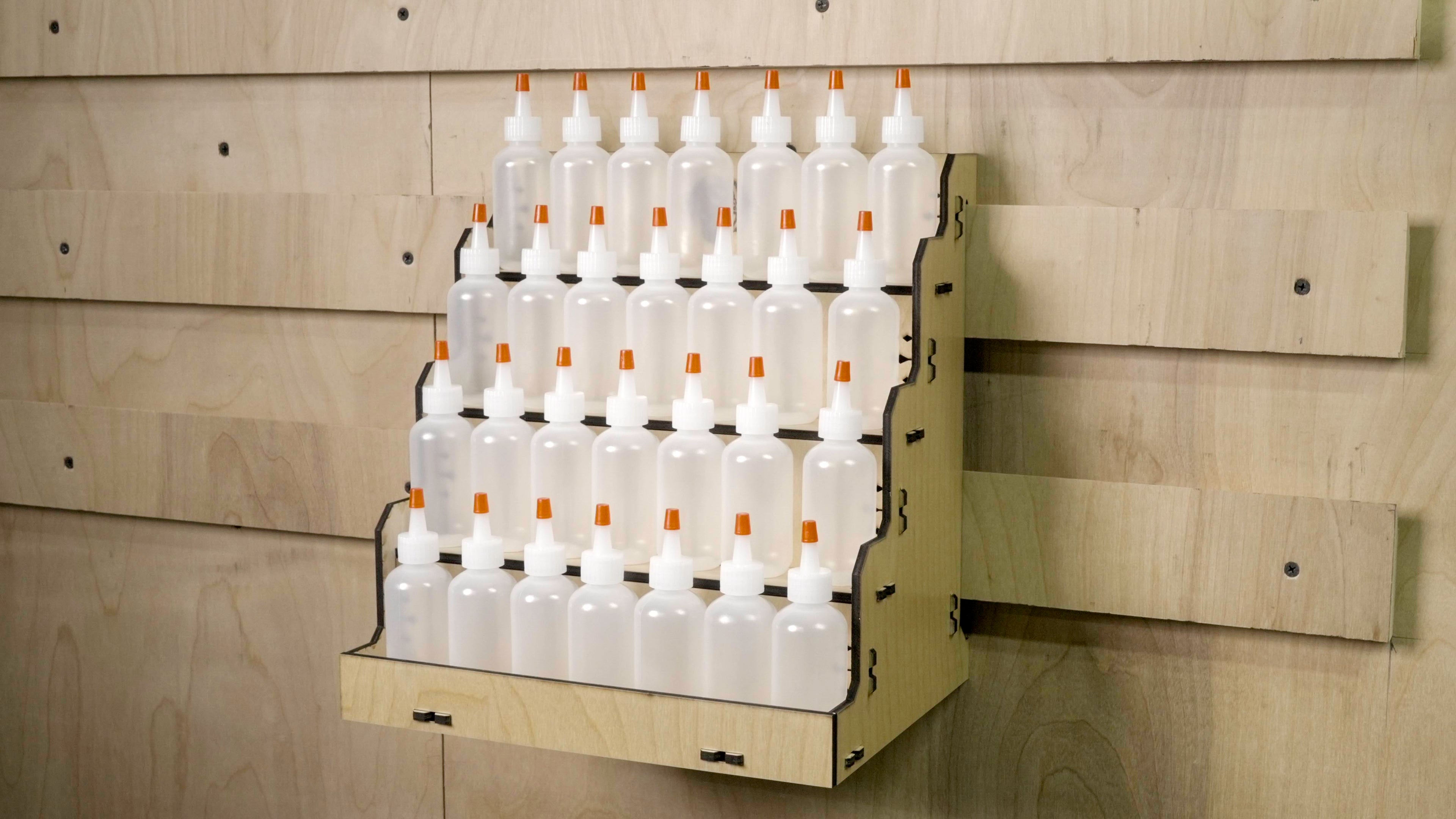 Compact 4 Tier Bottle Organizer