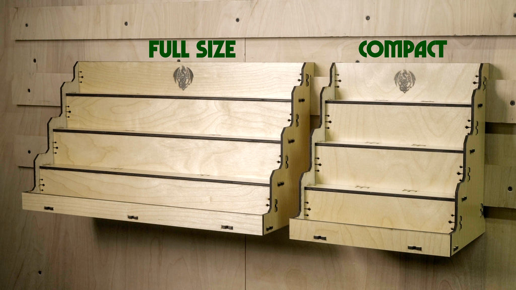 Compact 4-Tier Tall Organizer | Fits Standard 2 oz Bottles