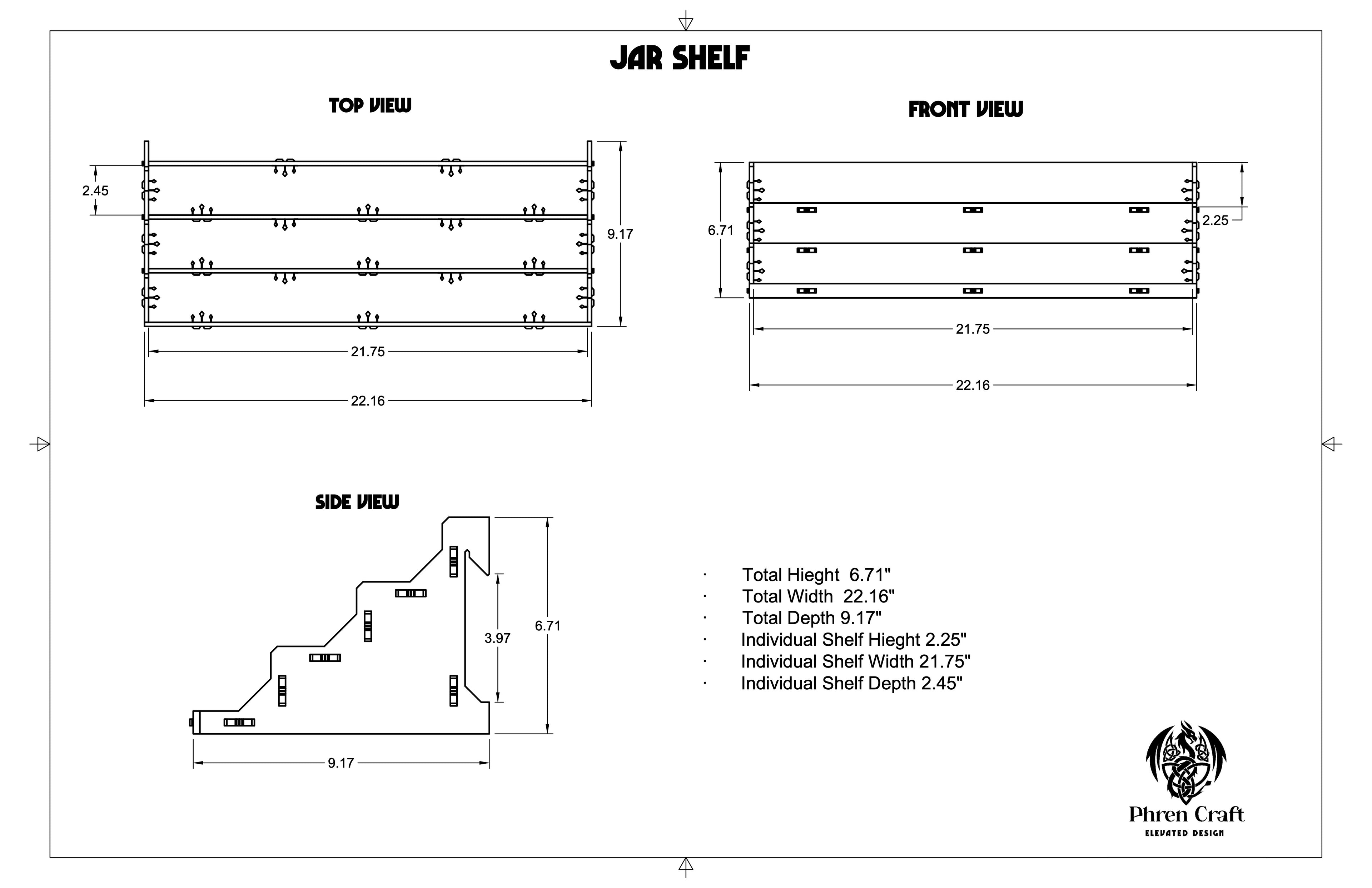 3 Tier Jar Organizer