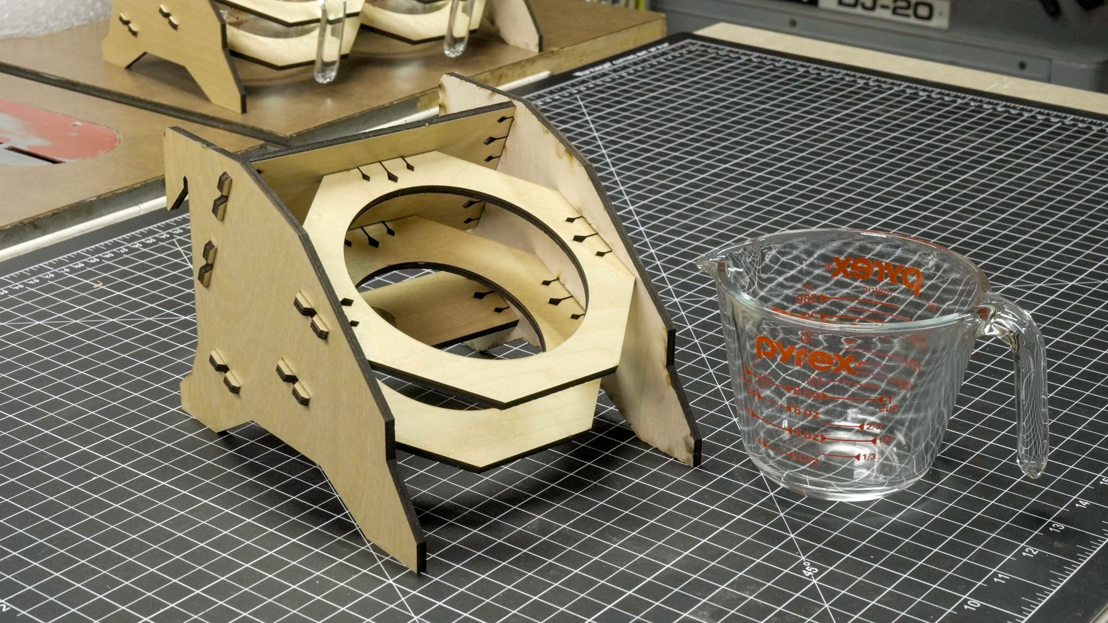 Tilta Cup Holder - Single Pyrex